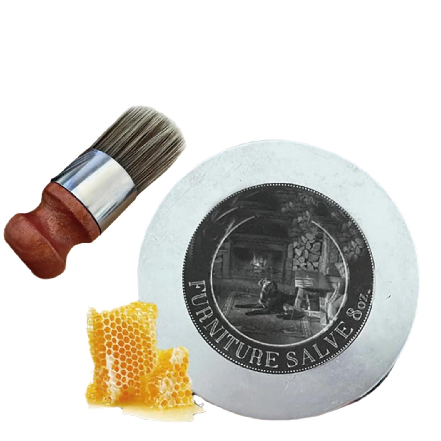 Smart owl furniture oil paste furniture oil paste/leather oil paste with wild bristle brush household