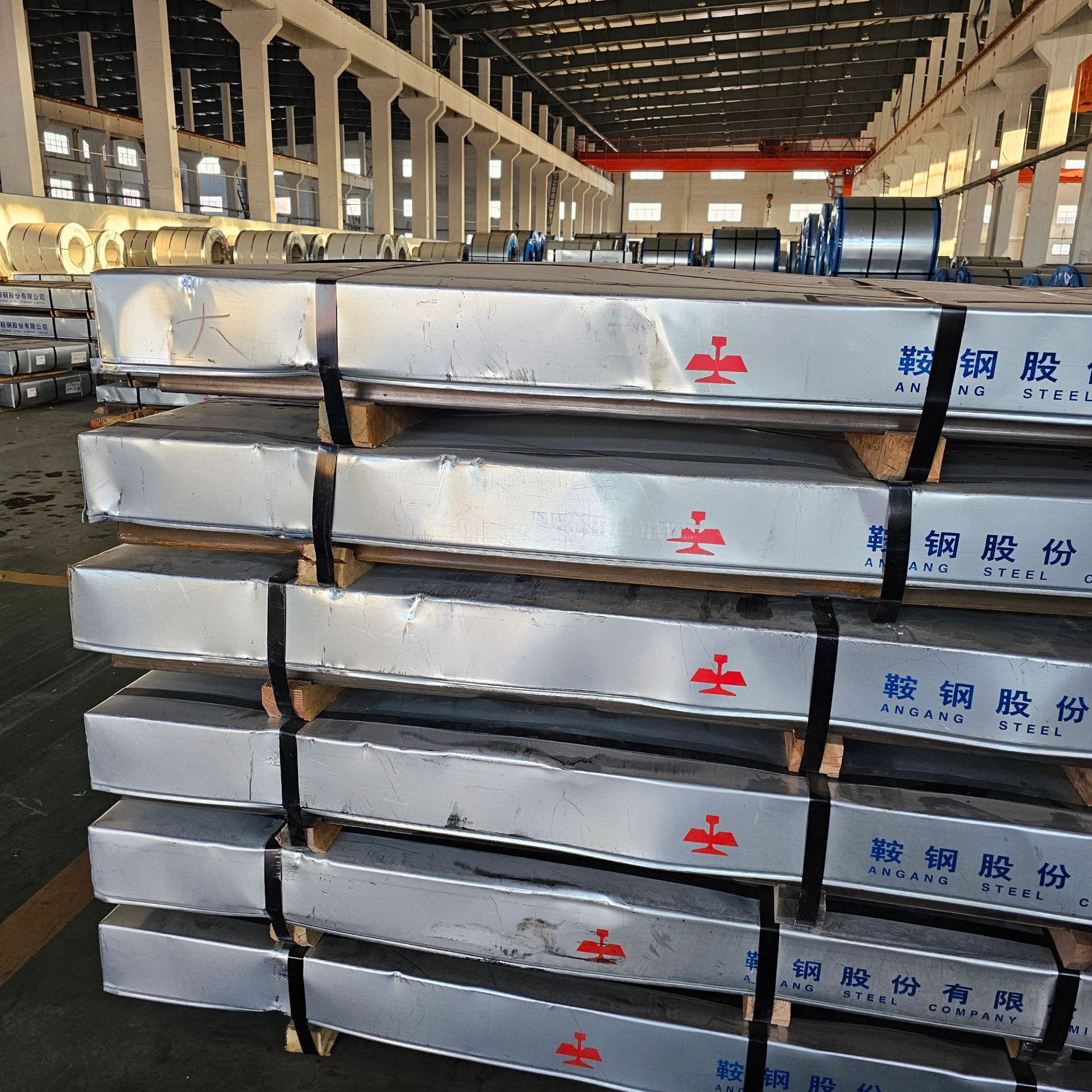 Ansteel Cold-Rolled Box Plate St12 Material Is Available in Stock for Automobile Bending Cold Plates