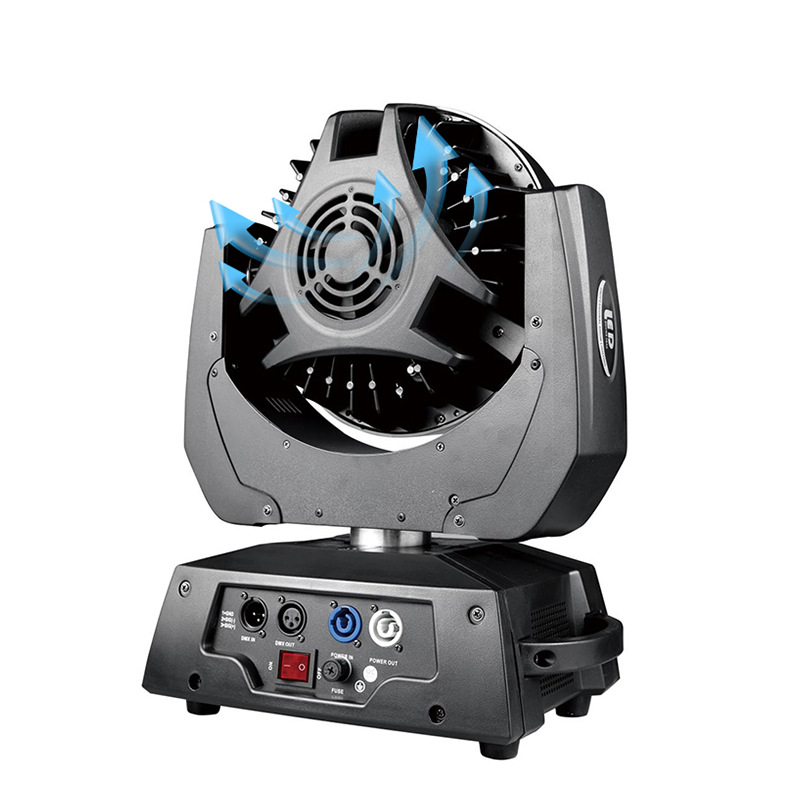 LED focusing dyeing shaking head lamp 360W cross-border supply KTV bar theater banquet hall stage performance atmosphere lamp