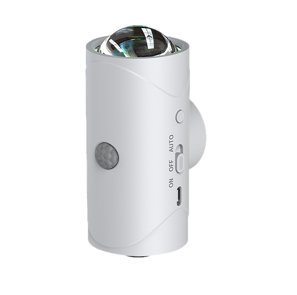 Cross-border Colorful Gradient Light Atmosphere Night Light Intelligent Human Body Induction Rechargeable Magnetic Magic Wall Light