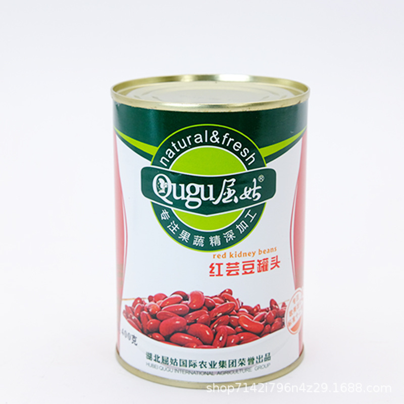 Canned Red Kidney Beans 400g Ready-To-Eat Red Kidney Beans Western-Style Canned Salad Beans Canned Beans Factory Direct Delivery