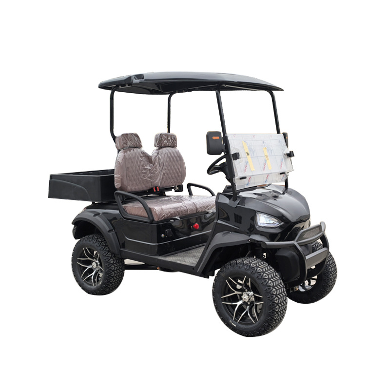 Foreign Trade Electric Golf Cart, Electric Sightseeing Car, 2-Seater, 4-Seater, 6-Seater, Modified Golf Cart with Bucket and Compartment
