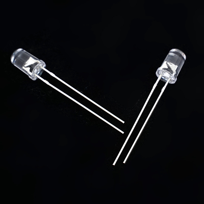 F5 Colorful Slow Flashing Led Lamp Beads Round Head Voltage Stabilized Edge Indicator Light High Brightness Plug-In 5mm Light-Emitting Diode