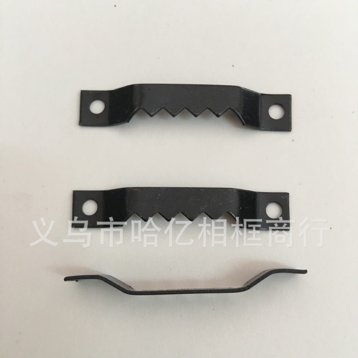 Photo frame crafts Sawtooth hanging black single thickened Sawtooth hanging