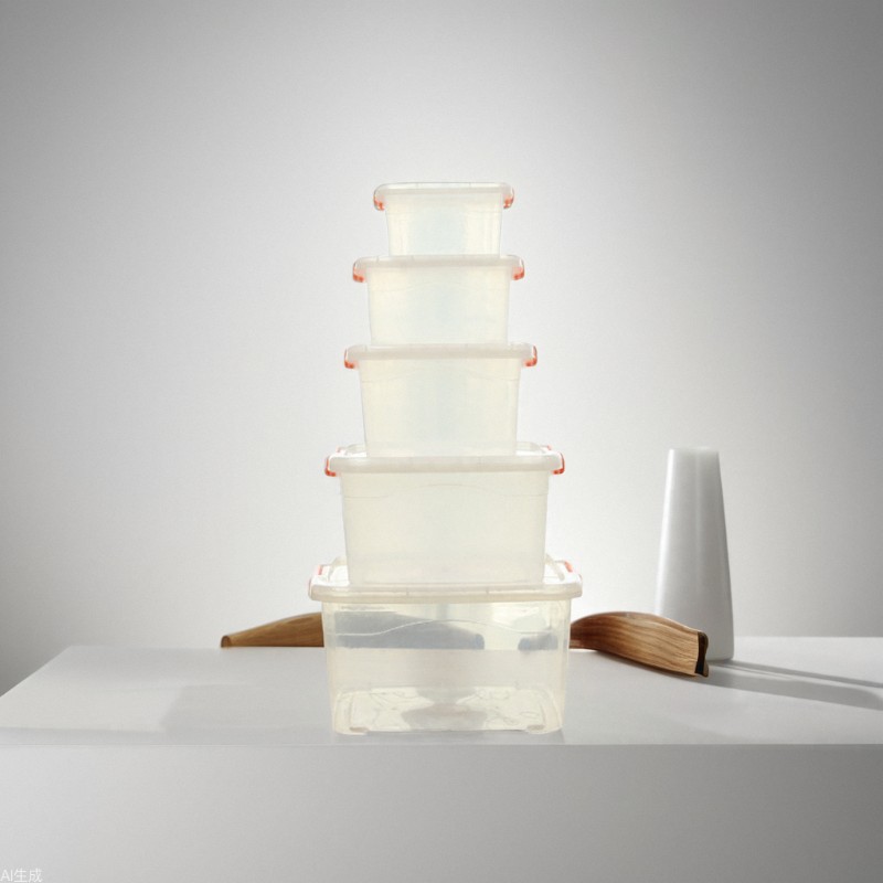 Пластиковая коробка для хранения, утолщенная, прозрачная, для мелочей, игрушек, закусок