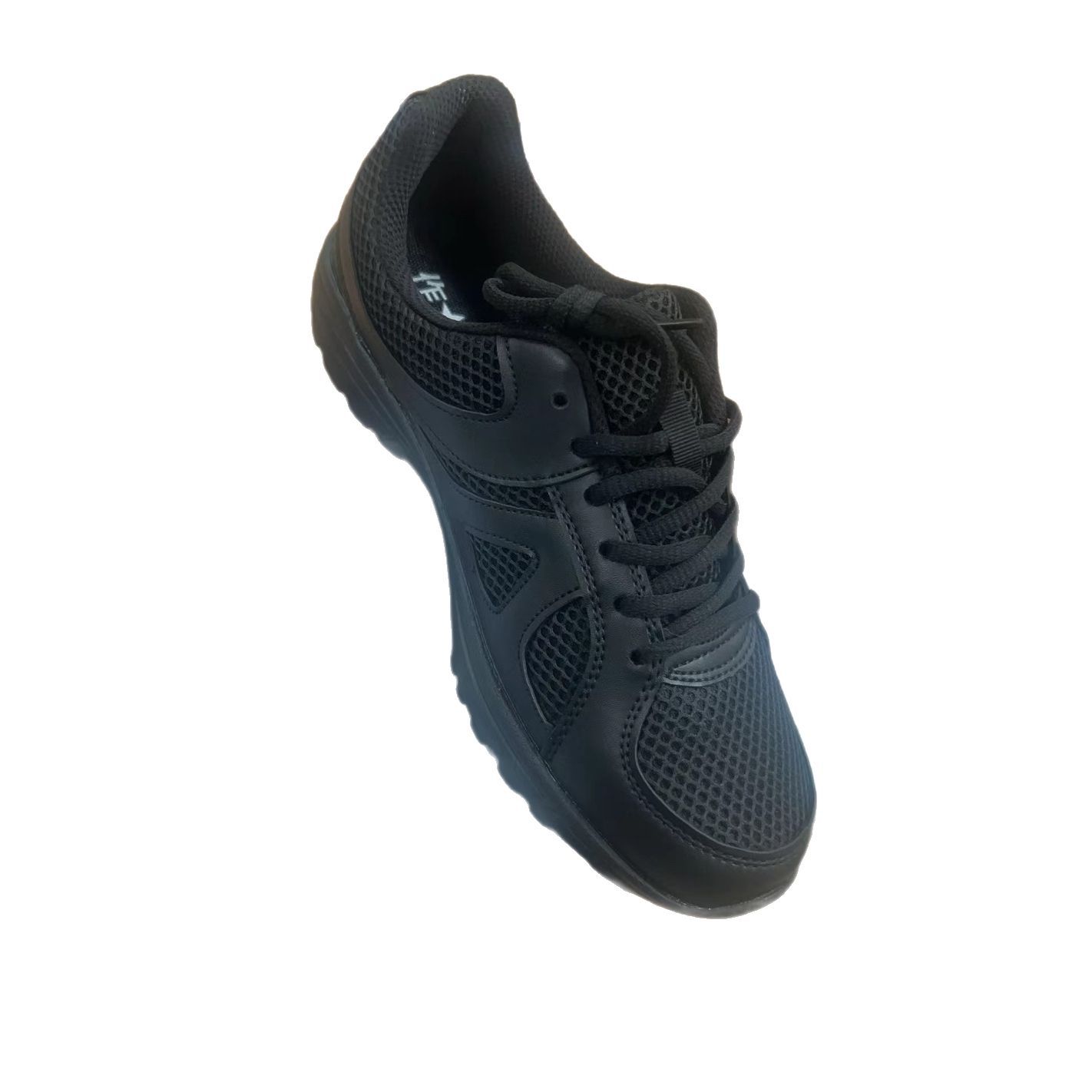 New Training Shoes for Men, Black Running Shoes, Wear-Resistant Fire Training Shoes, Non-Slip Breathable Men's Shoes, Liberation Rubber Shoes