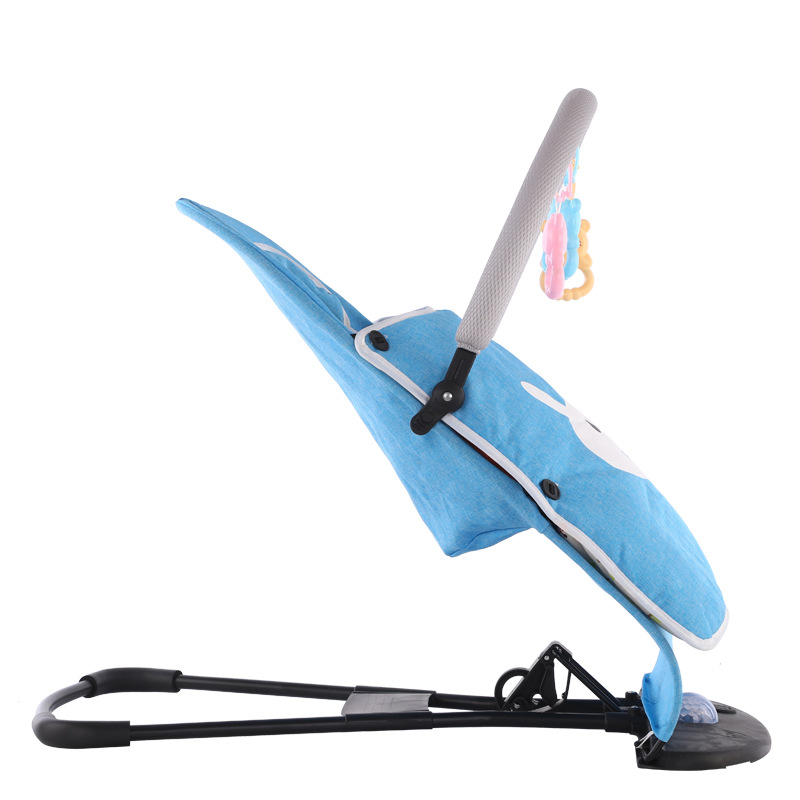 Factory baby rocking chair newborn balance rocking chair baby soothing cradle coax sleep coax baby artifact mother and baby supplies