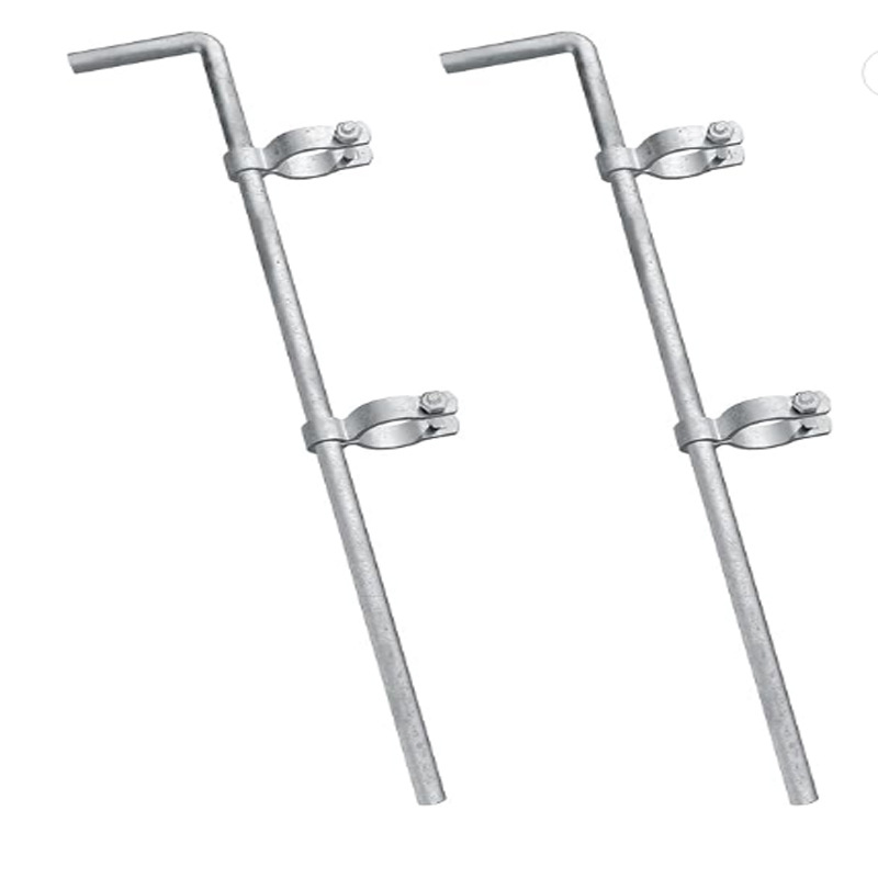 1-3/8 and 1-5/ 8inch Hook Flower Fence Door Metal Latch Chain Crutch Bolt Door Drop Rod Door Bolt Agricultural Use