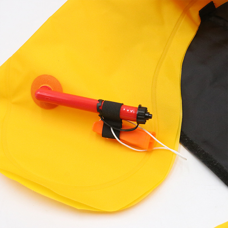 Inflatable Belt Automatic Inflatable Life Saving Belt Large Buoyancy for Fishing Portable Car Boat Life Saving Belt