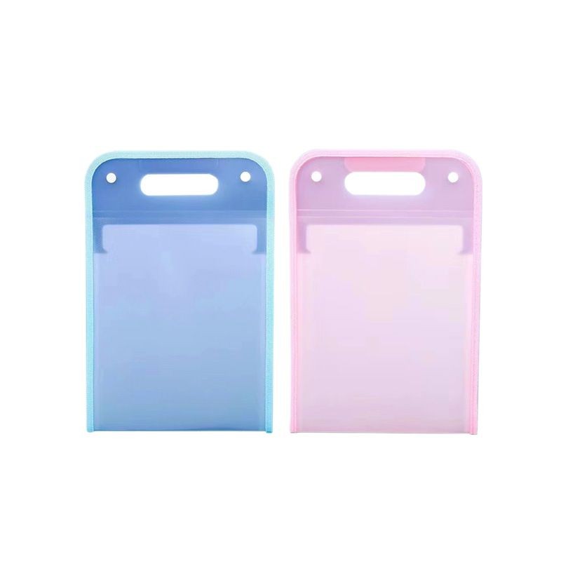 Test Paper Holder Storage Bag Student Subject Classification Storage Bag Portable Vertical Portable Organ Bag Folder File Bag