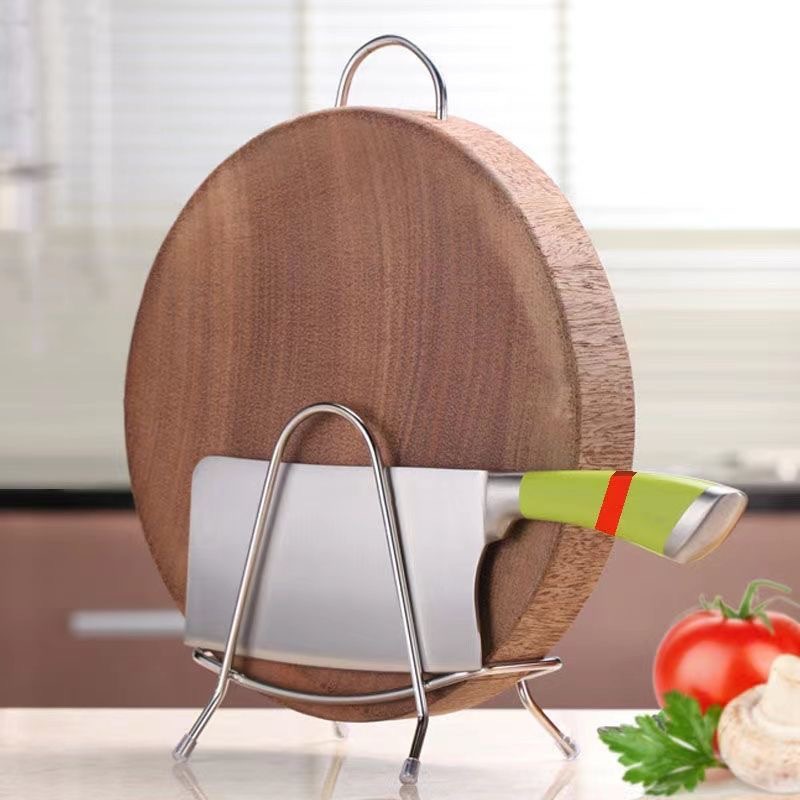 Sitting cutting board rack pot cover rack mildew-proof storage thickened knife rack cutting board household kitchen storage rack
