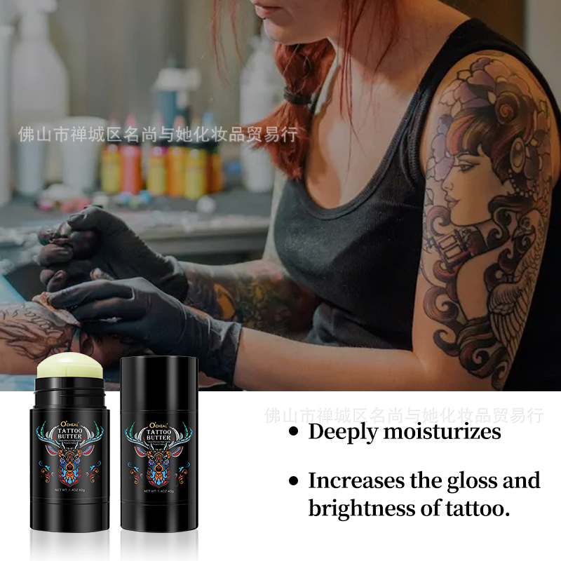 Ocheal Cross-Border Tattoo Care Stick, Color-Fixing, Color-Enhancing, Moisturizing, Skin-Nourishing Tattoo Cream, Exclusively for Cross-Border Use