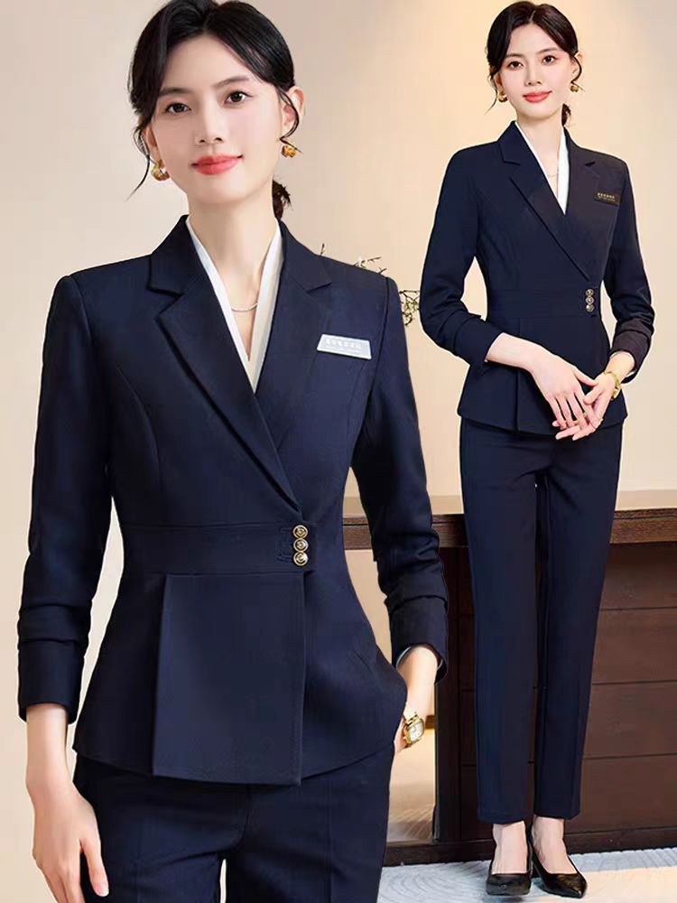 Высококачественный профессиональный костюм для работы в ювелирном магазине, отдела продаж, отеля, униформа для фронт-офиса