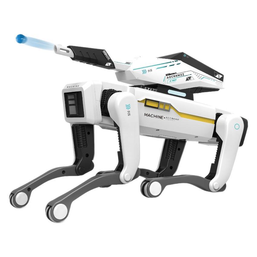 Cross-border four-legged remote control programming simulation ai robot dog voice dialogue electric children's intelligent mechanical dog toys