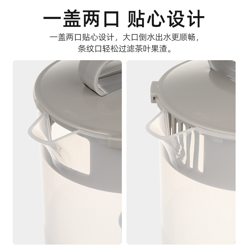 Manual juice pot cold water bottle plastic lemon Cup Manual Juicer new kettle milk tea appliance factory direct sales