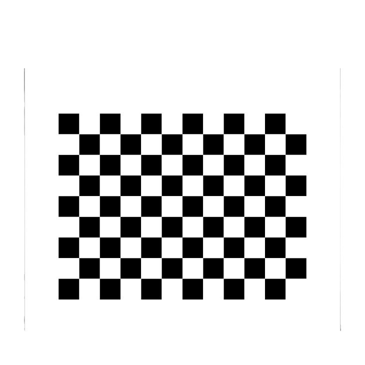Machine Vision Checkerboard Marking Plate Glass Optical Scanner Test Marking Square Film Marking Plate Customization