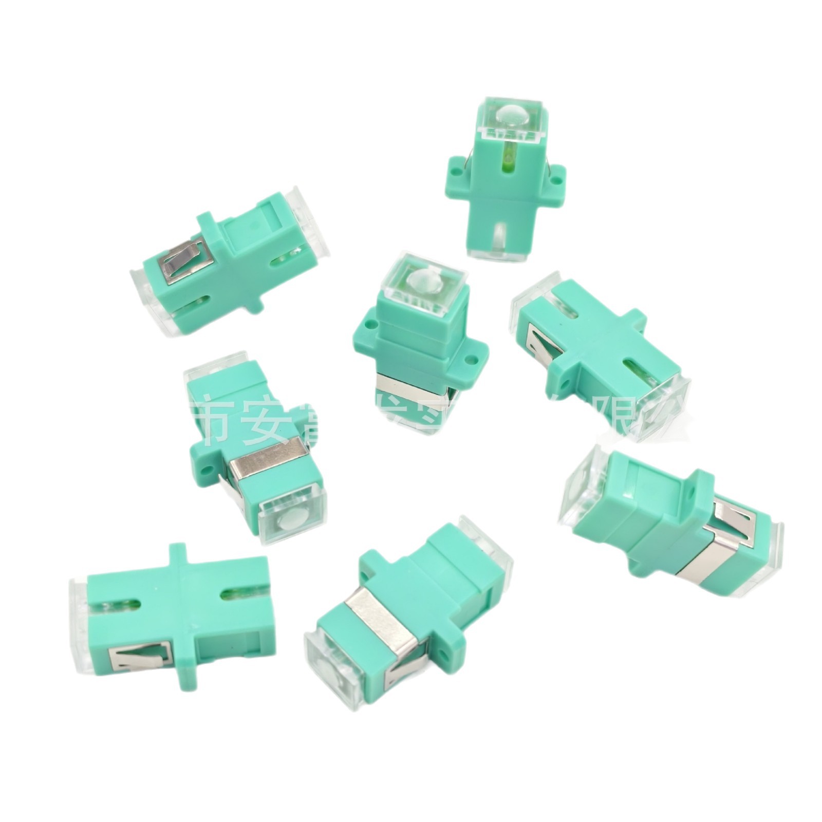 Telecom-Grade Fiber Optic Coupler Sc-Lc-Fc-St Simplex Flange Conversion Connector Butt Joint Adapter