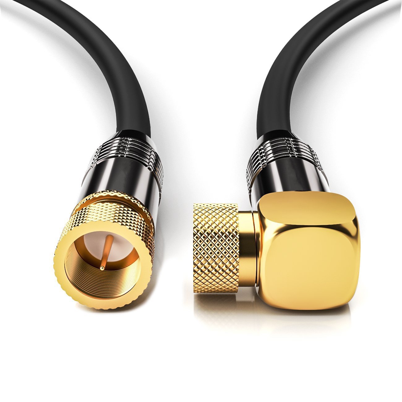 High Quality Wired Digital Tv Hd Set-Top Box Tv Signal Line Double-Ended Imperial Thread F Head