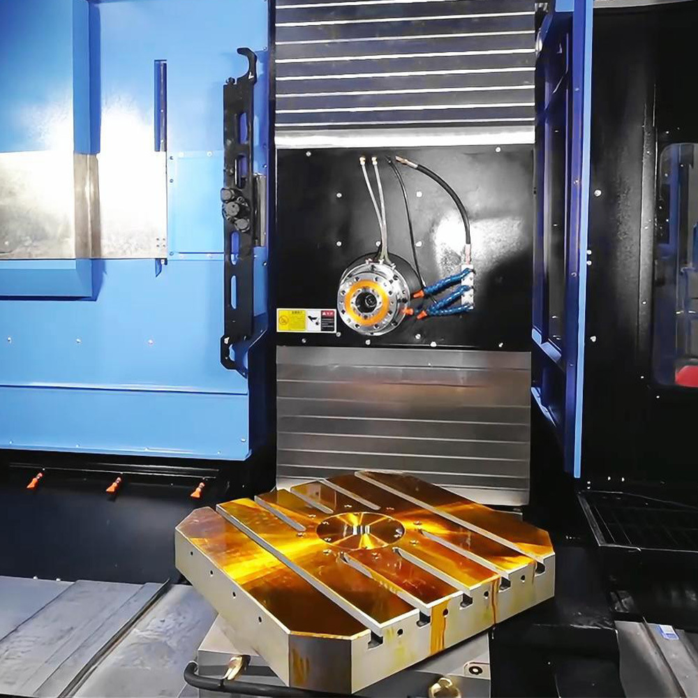 W63Dt Horizontal Machining Center Meets High-Precision Box-Type Deep Cavity Concave Complex Multi-Sided Cnc Processing