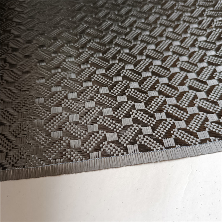 3k280g Coffee Bean Pattern Carbon Fiber Cloth Surfboard Furniture Home Car Decoration Jacquard Woven Cloth Wholesale