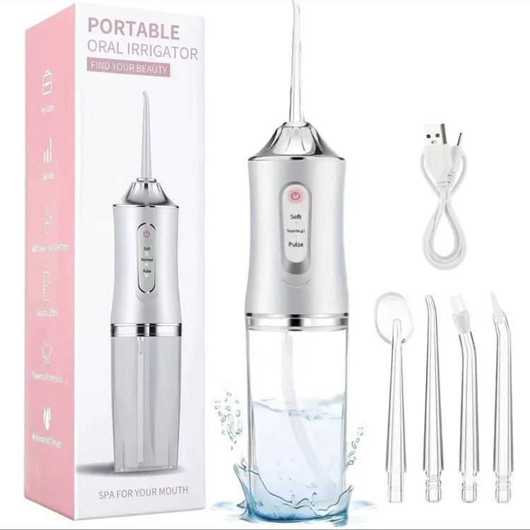 Electric Dental Impuller Portable Dental Gap Removal Residue Water Dental Floss Household Oral Cleaning Dental Impuller