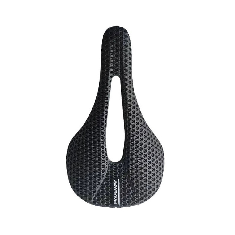 Pathfinder Full Carbon Fiber Road Bicycle 3D Printed Seat Cushion Mountain Bike Hollow Ultra-Light Racing Version Seat Bag