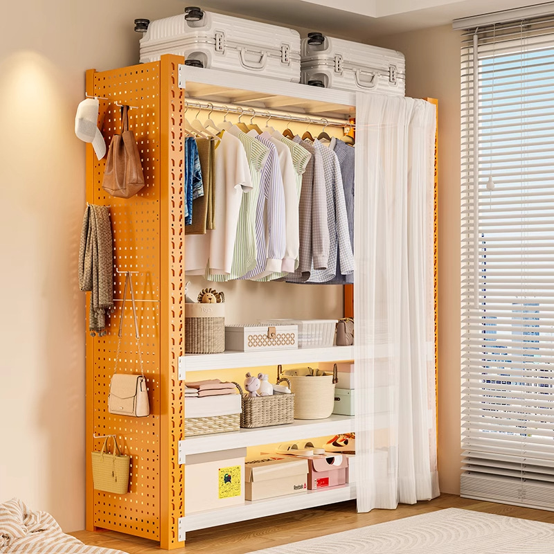 Butterfly shelf dust curtain