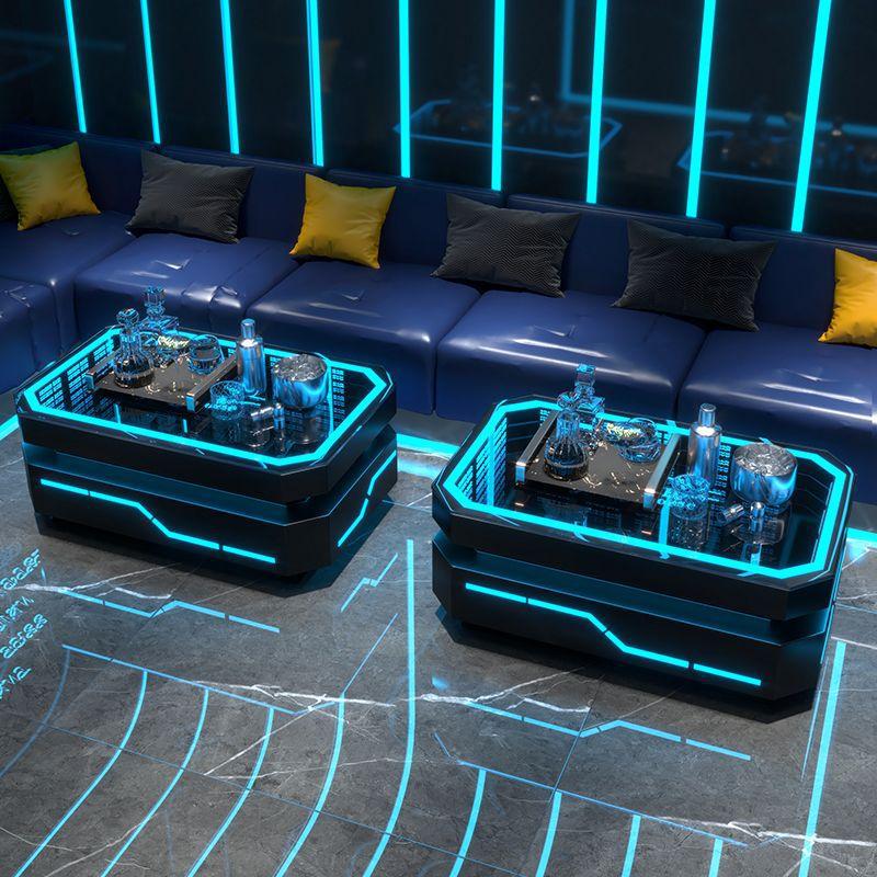 Bar Coffee Table KTV Coffee Table Technology KTV Special Table Luminous Abyss Table New Home Box
