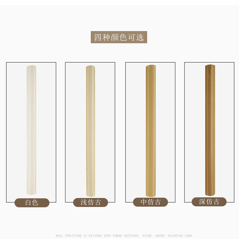 Japanese Silk Calligraphy Painting, Antique-Style Long Scroll, Ultra-Thin Thickened Stretched Silk Fabric