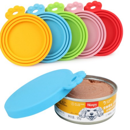 в наличии Крышка для консервов для домашних животных три в одном герметичная крышка для хранения свежести крышка от пыли для корма для кошек и собак