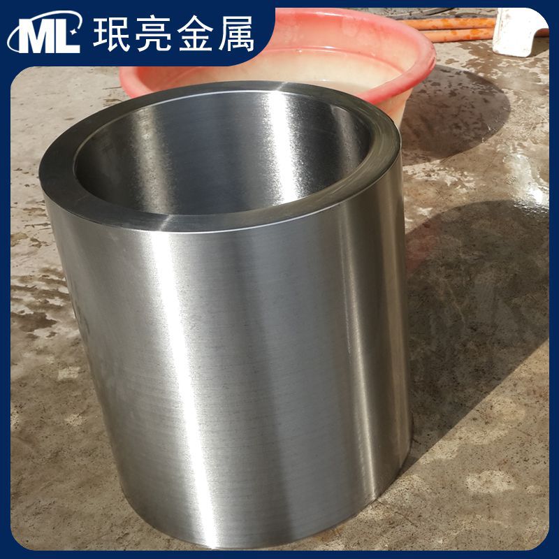 Baoji Spot Hot-Selling New Deep Hole Drilling Thick-Walled Tc4 Titanium Seamless Tube Ultrasonic Titanium Tube Can Be Manufactured with Zero Cuts