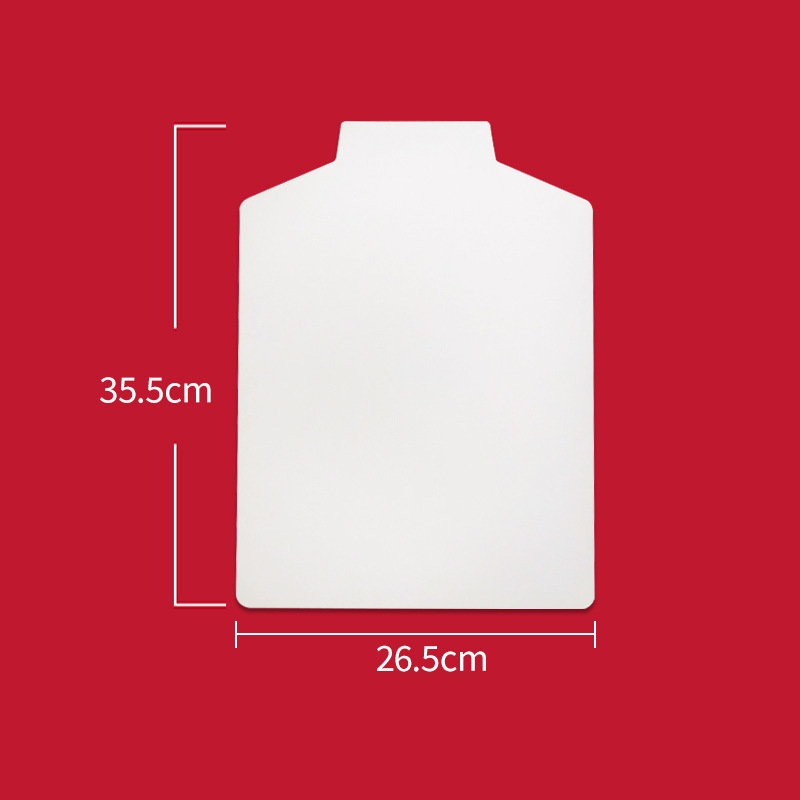 T-shirt Lapel Cardboard Garment Packaging Cardboard Spot Shirt Rounded Shirt Cardigan Socks Lined with White Cardboard