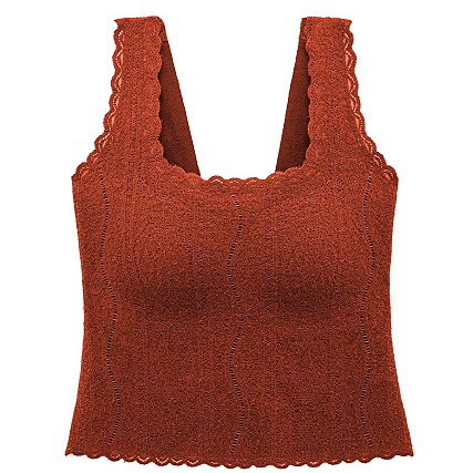 8864 Autumn and Winter New Lace Wide Shoulder Strap Lightweight and Comfortable Slim-fit Slimming Inner and Outer Wear Beauty Back Underwear