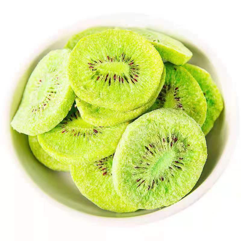 Oem Oem Green Flesh Kiwi Low Temperature Dehydrated Yellow Flesh Kiwi Crisp Fruit and Vegetable Crisp Popular Snack Wholesale Customization