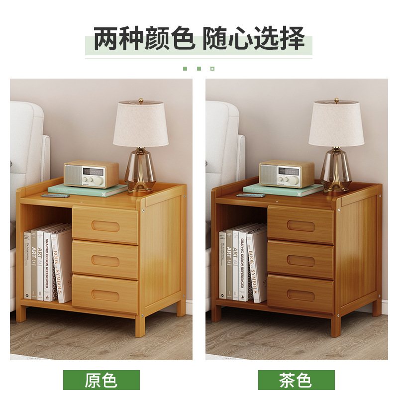 Simple Bedside Cabinet Ins Kidsren's Bedroom Small Household Modern Simple Coffee Table Storage Storage 2025 New Style