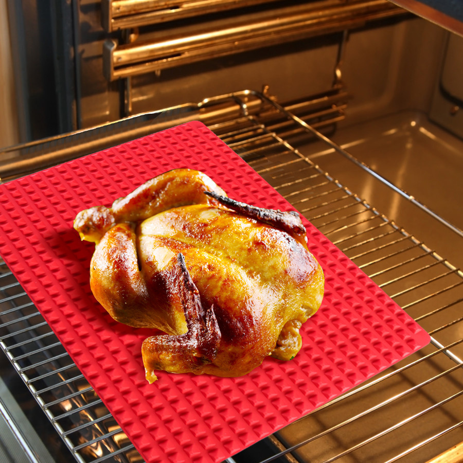 Силиконовый коврик для барбекю, для запекания курицы