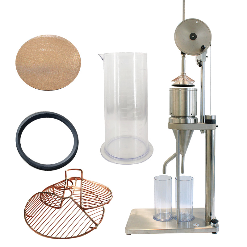 Slurry Meter Tapping Meter Pulp Paper Accessories 80 Mesh Copper Mesh 25/16 Gear Wet Heavy Frame Measuring Cylinder