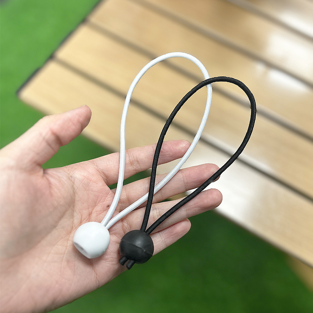 Outdoor camping canopy tent fixed storage elastic rope plastic ball elastic rope strapping storage elastic ball rope