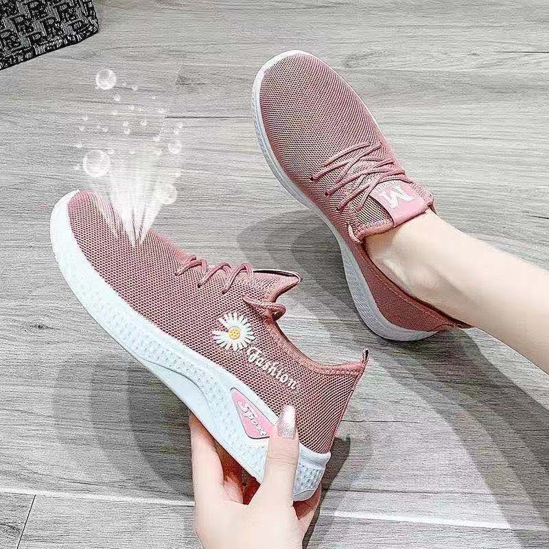 Dropshipping New Spring Old Beijing Cloth Shoes Women's Sports Shoes Casual Shoes Thick Sole Breathable Lightweight Running Shoes