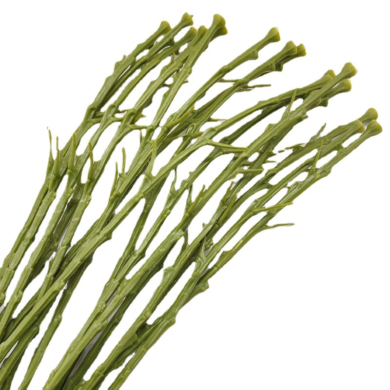 60cm Single-Headed Handmade Peony Flower Stem with Plastic Bag Large Ribbon DIY Decoration