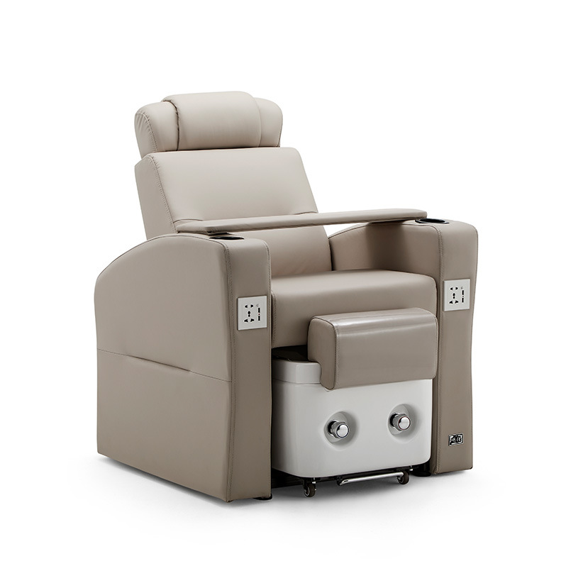 Electric Nail Sofa Multi-functional Lying-flat Tattoo Eyelash Tattoo Nail Chair SPA Foot Bath Chair Water-free