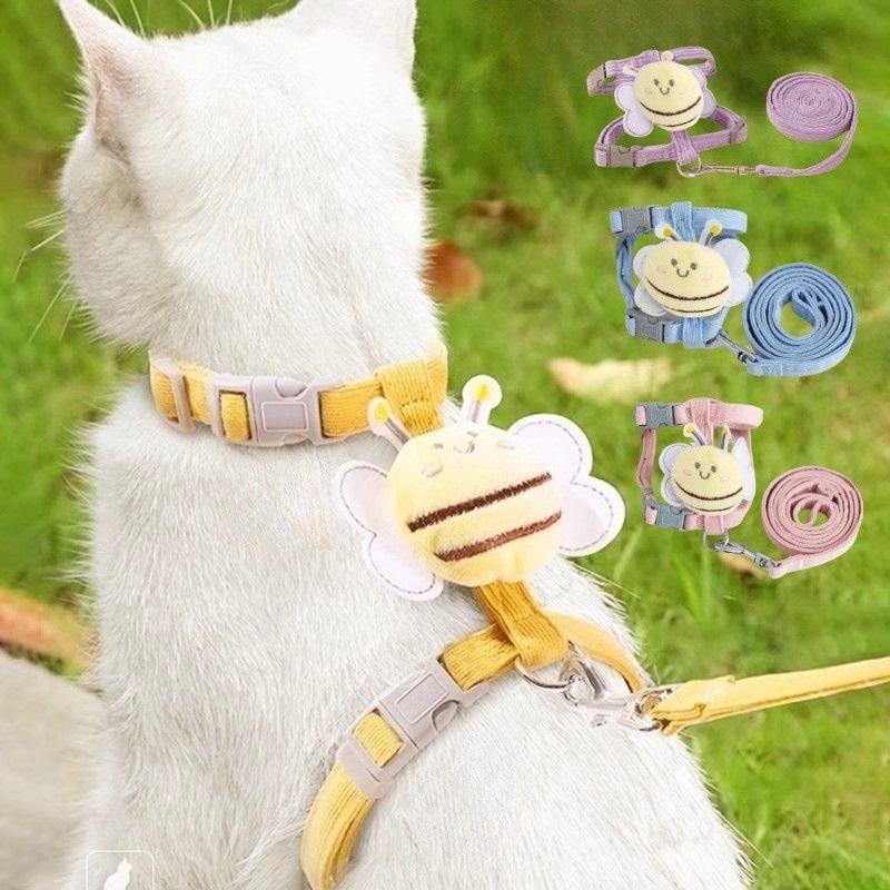 Трос для выхода, предотвращающий потерю, регулируемый для мелких собак, кошек и морских свинок