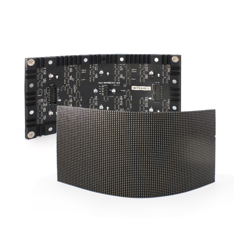 Led Soft Screen Module Flexible Screen Advertising Soft Screen Cylindrical Ring Mosby Ring Screen Curved Display Led Factory