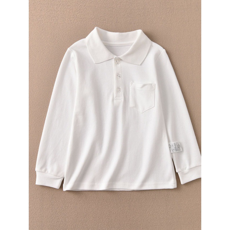 School Uniforms, Performance Clothes, Versatile Exported to Japan, White Student T-Shirts, Bottoming Shirts, Boys and Girls, Kidsren's Bottoming Shirts