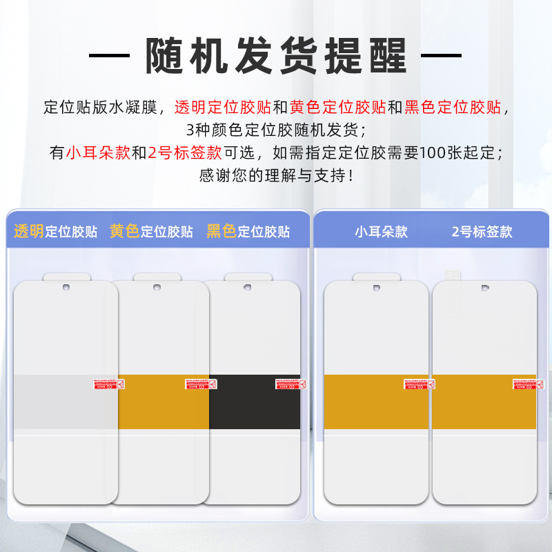 适用三星GalaxyzFlip7/w25flip定位贴折叠屏水凝膜防刮防指纹软膜