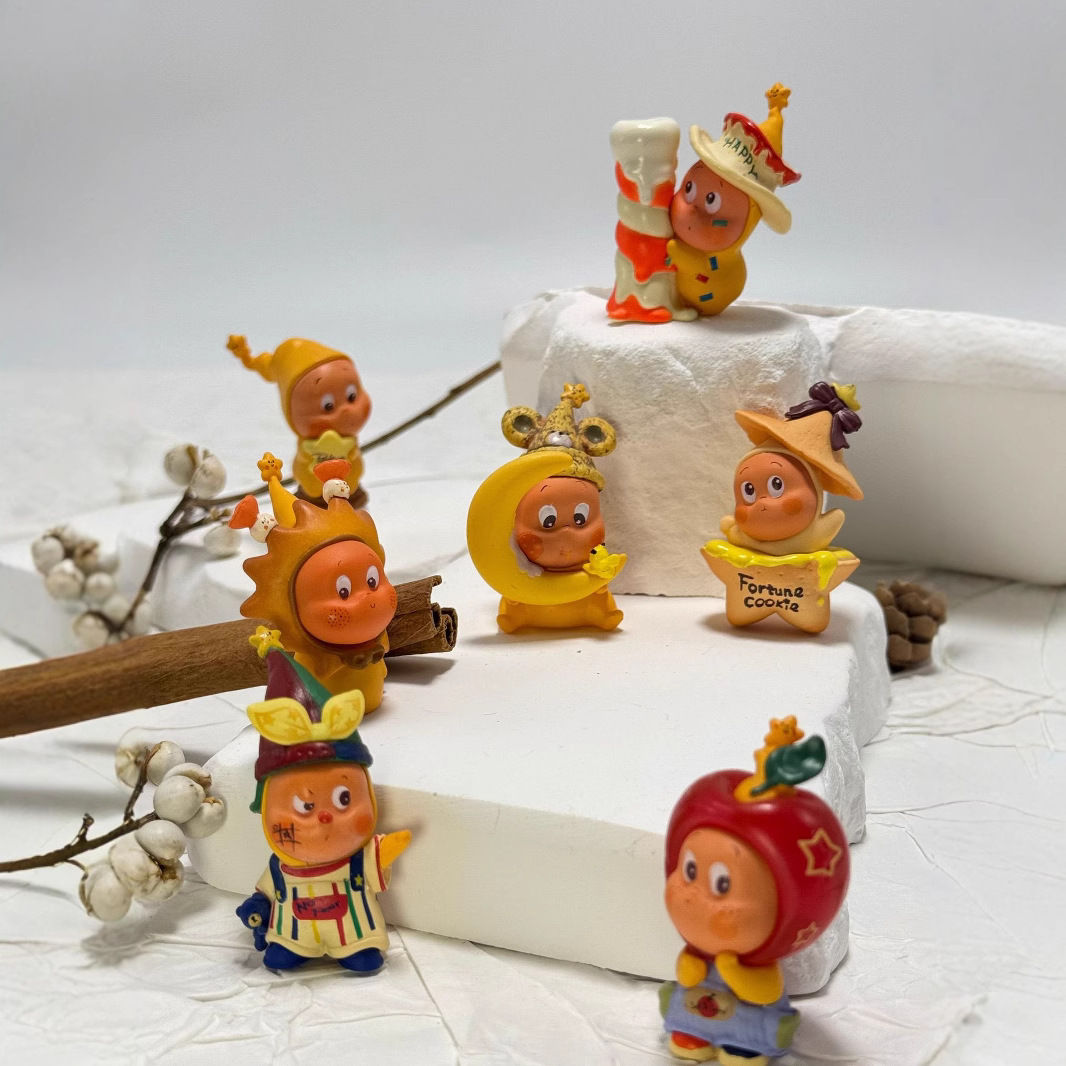 Bubble Mart Blind Box Star Figure Customizable Cute Toy Car Decoration Trendy Toy Small Pendant Doll Gift