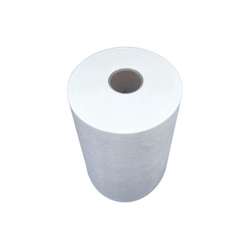 Factory in stock food grade ES heat sealing non-woven fabric tea bag foot bath bag filter 40g hot rolled non-woven fabric roll