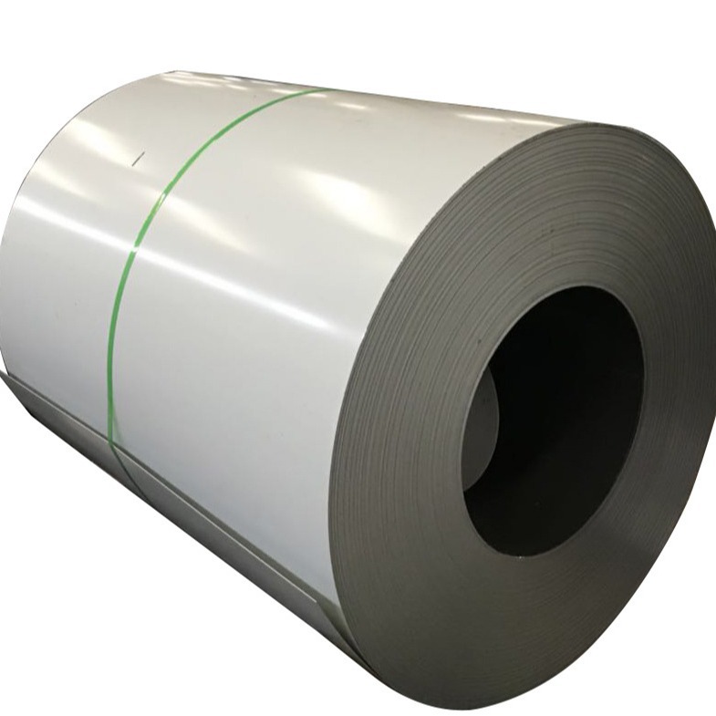 Foreign Trade Shaoxing Manufacturer Wholesale White and Black Galvanized Color-Coated Sheets 0.5*1000 for Display Cabinets with Painted Color-Coated Panels