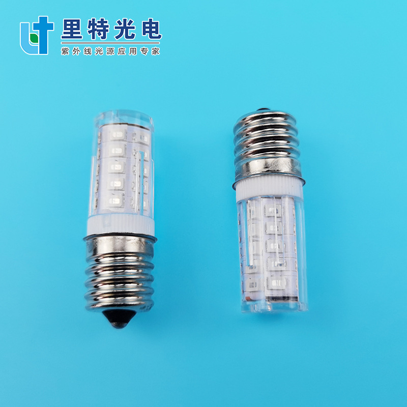 Ultraviolet ozone disinfection lamp 3WLED sterilization corn lamp small household appliance screw home e27 mite removal UV small bulb