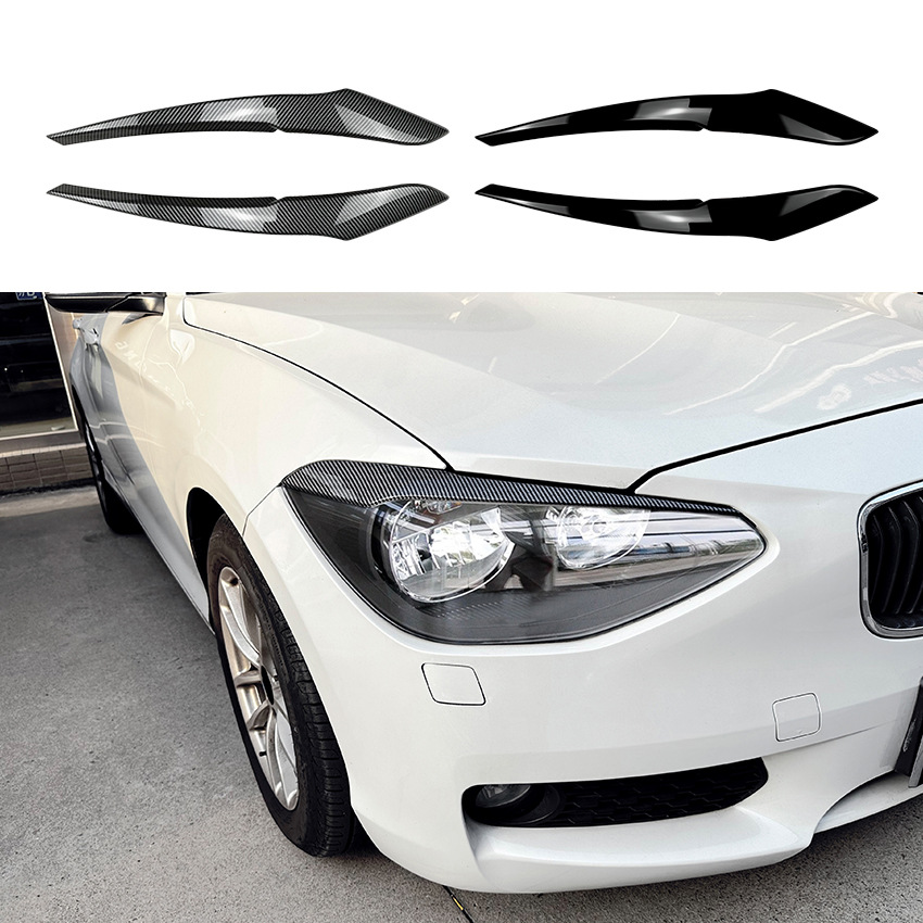 Подходит для BMW 1 Series F20 F21 2011-2014, наклейки на брови фар, модификация